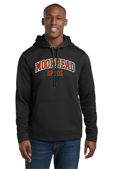 Moorhead Spuds University Applique Hooded Sweatshirt