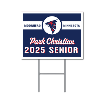 Park Christian Senior Yard Sign