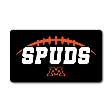 Spuds Football Decal