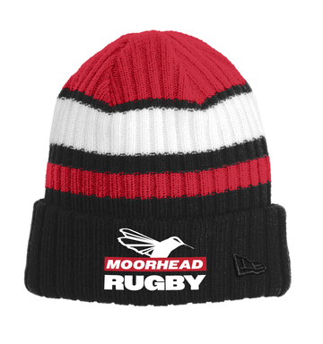 MSUM Rugby Stripe Beanie