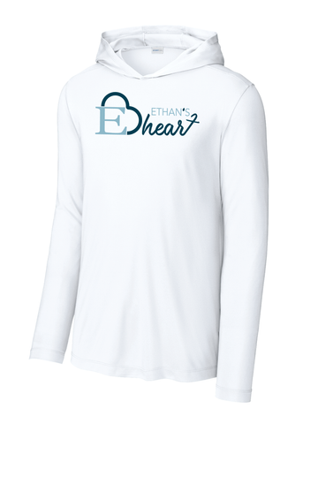 Ethan's Heart Sport Tek UV Long Sleeve Hoodie