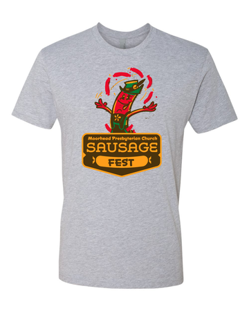 I don't give a Schnitzel Sausage Fest T-shirt