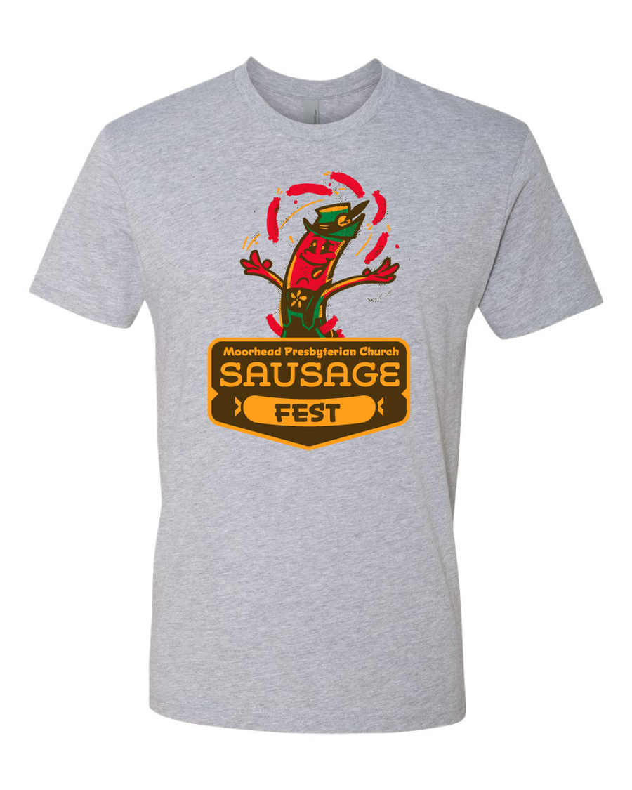 Zwei Bier Bitte Sausage Fest T-shirt