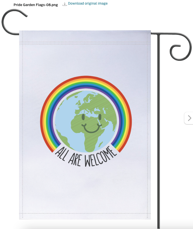 Pride Garden Flags