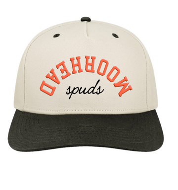 Upside down Moorhead Spuds Hat