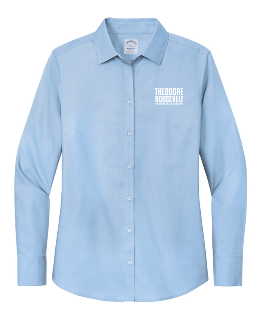 TRPL Brooks Brothers Womens Wrinkle Free Stretch Nailhead Shirt – First Ave Promo TRPL Brooks Brothers Womens Wrinkle Free Stretch Nailhead Shirt – First Ave Promo