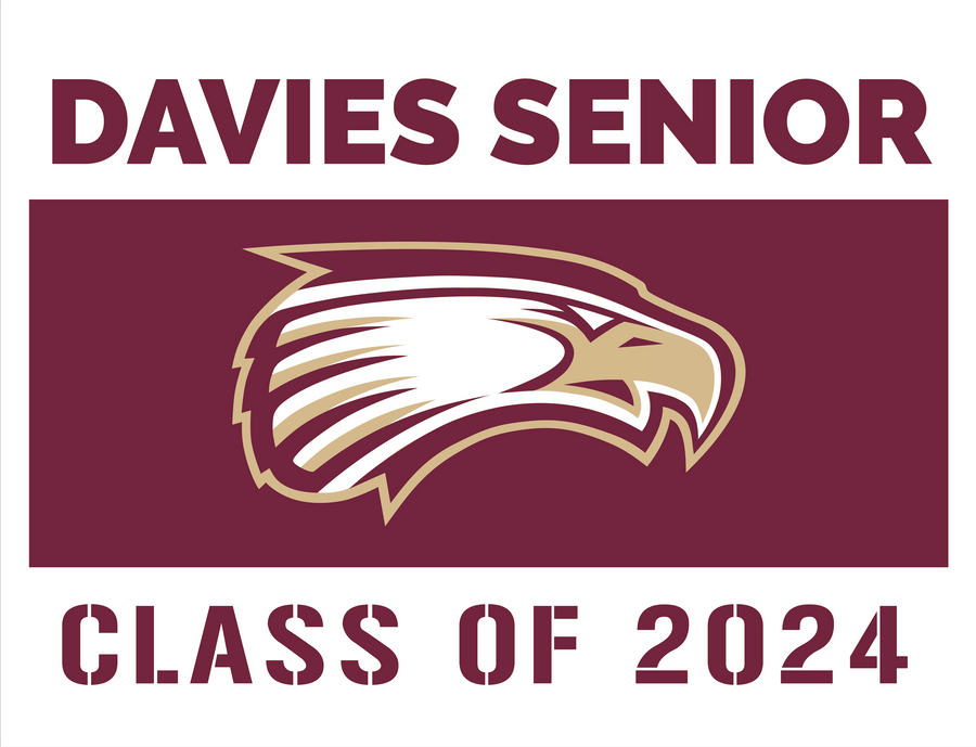 Davies Senior Yard Sign