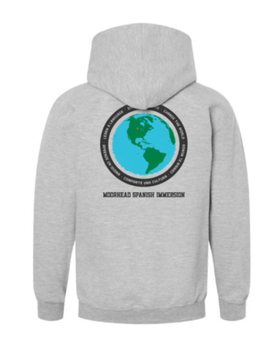 Moorhead Spanish Immersion Tultex Youth Hooded Sweatshirt (Preorder)