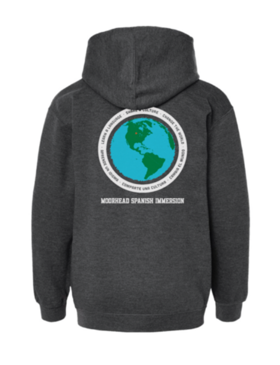 Moorhead Spanish Immersion Tultex Youth Hooded Sweatshirt (Preorder)