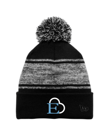 Ethan's Heart Pom Beanie