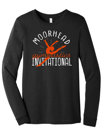 Moorhead High School Gymnastics Invitational Long Sleeve Shirt - PREORDER