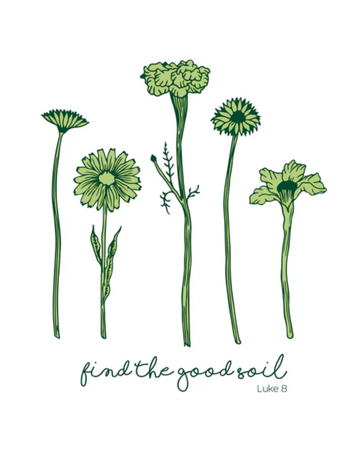 Find the Good Soil Garden Flags