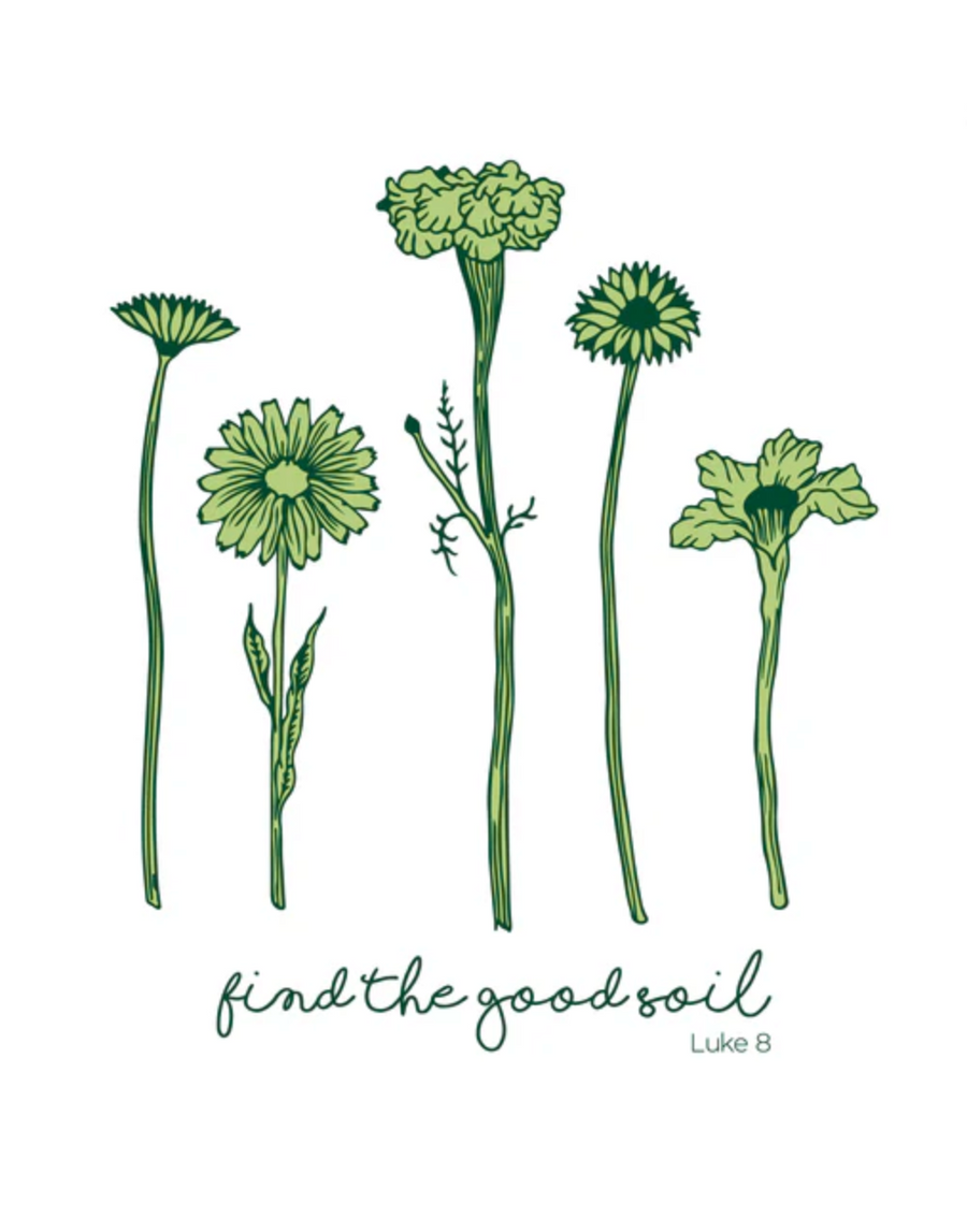 Find the Good Soil Garden Flags
