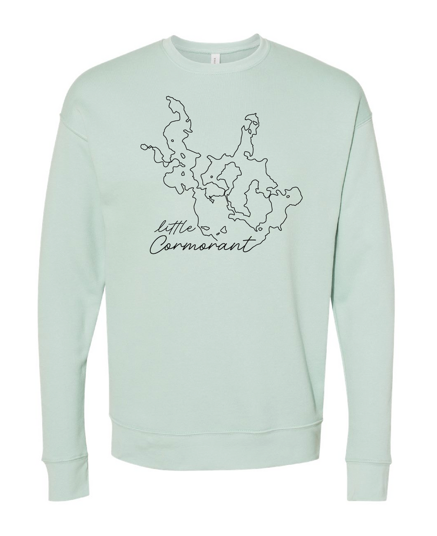 Little Cormorant Bella Canvas Crewneck Sweatshirt