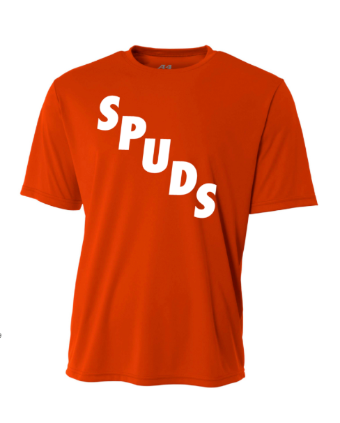 Spuds Diagonal A4 Cooling Performance T-shirt