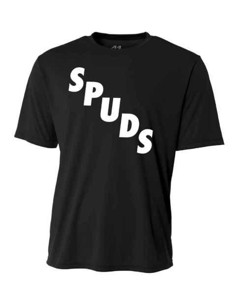 Spuds Diagonal A4 Cooling Performance T-shirt
