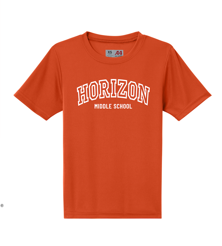 Horizon Middle School A4 Cooling Performance T-shirt