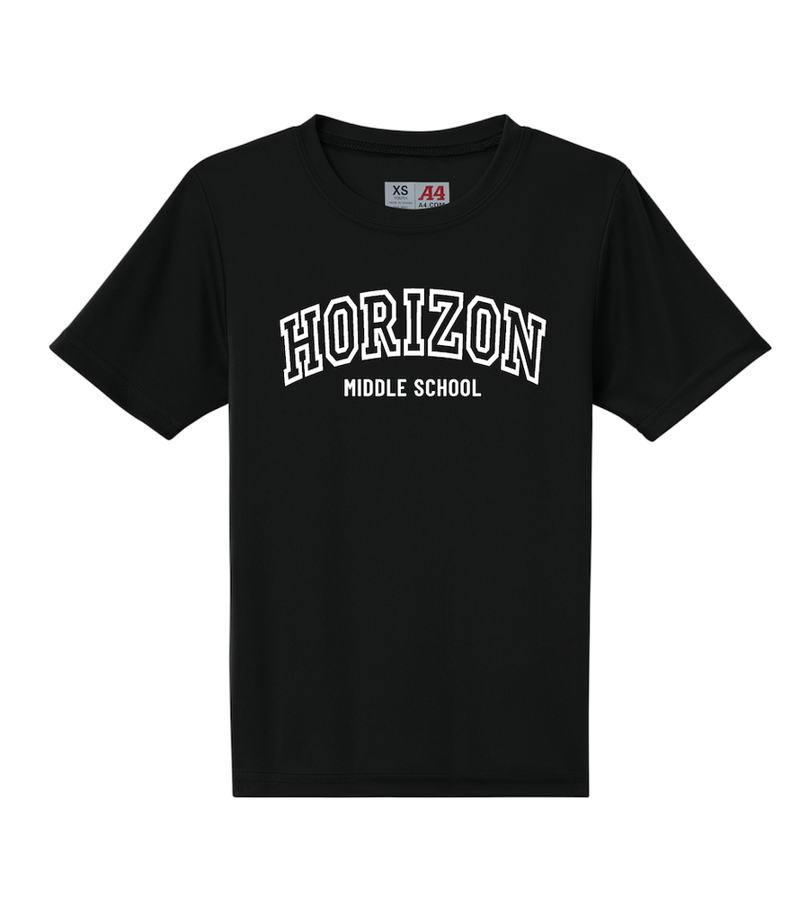 Horizon Middle School A4 Cooling Performance T-shirt