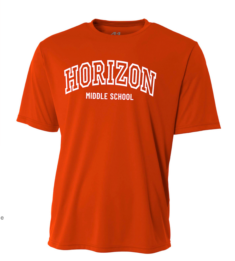 Horizon Middle School A4 Cooling Performance T-shirt