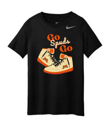 Go Spuds Nike Shoes Youth T-Shirt