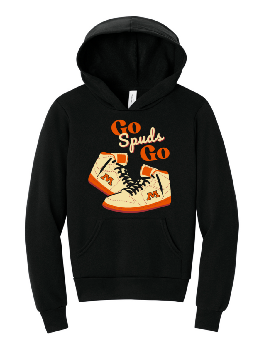 Go Spuds Nike Shoes Youth Hooded Sweathsirt
