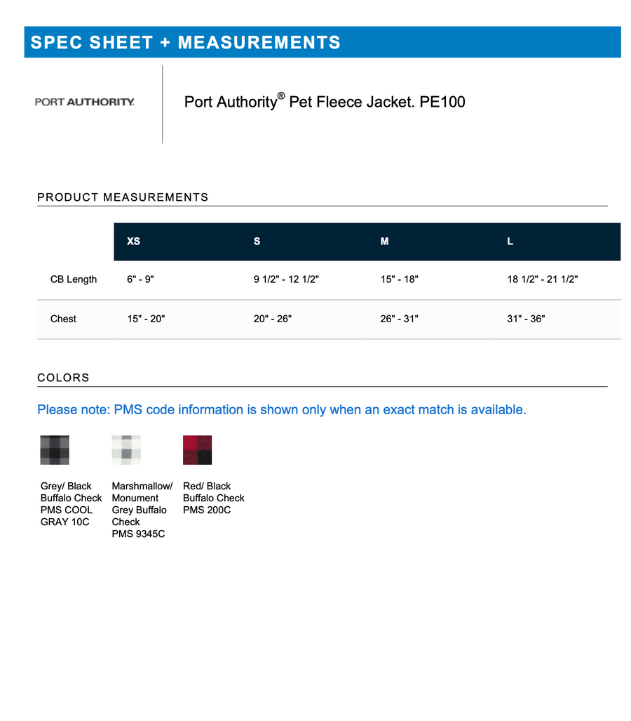 Customized Pet Fleece Jacket