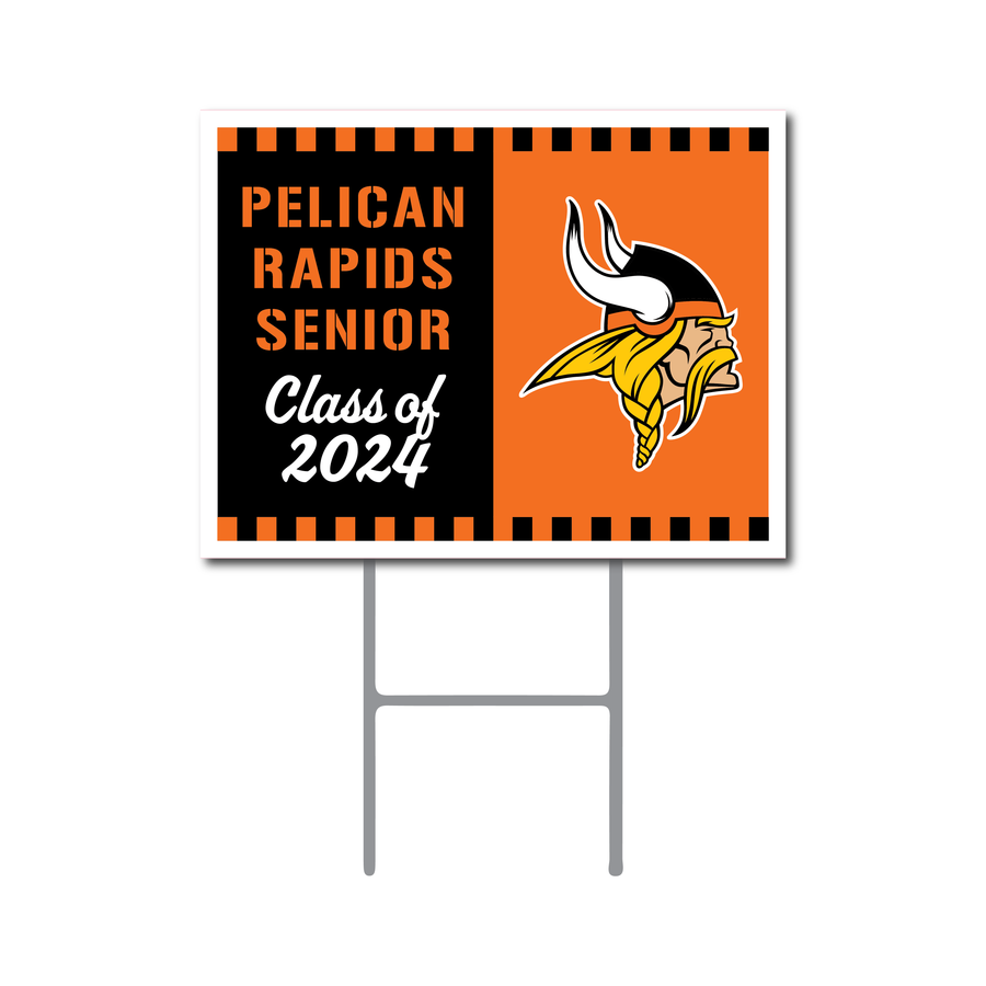 Pelican Rapids Senior Yard Sign