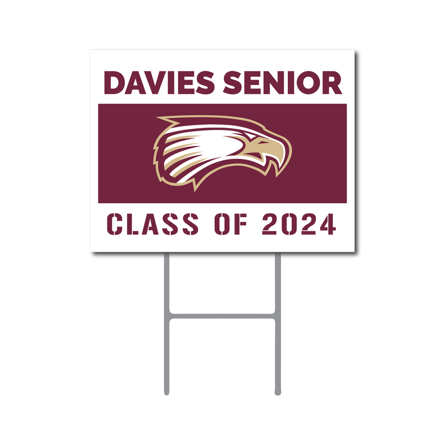 Davies Senior Yard Sign