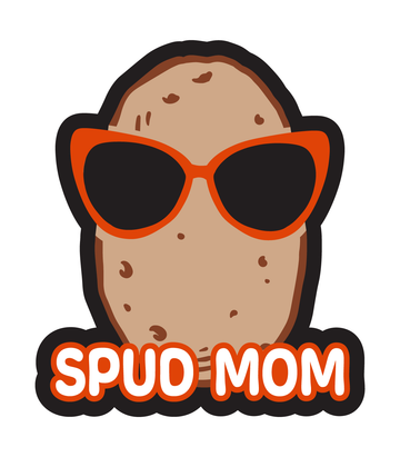 Spud Mom Car Decal