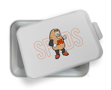 Moorhead Spuds Custom Baking Pan