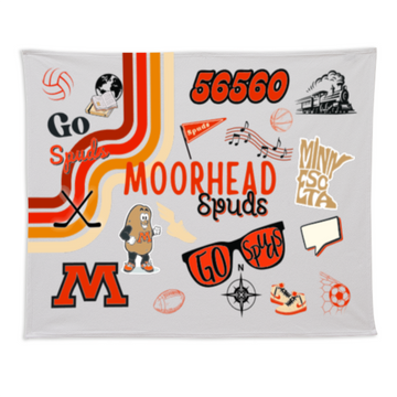 Moorhead Spuds Sherpa Blanket Pre-order