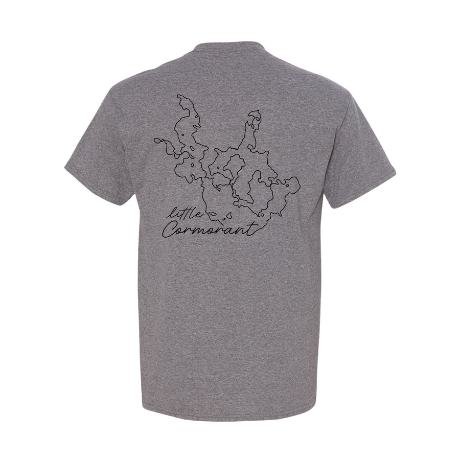 Little Cormorant Gildan Dry Blend T-shirt
