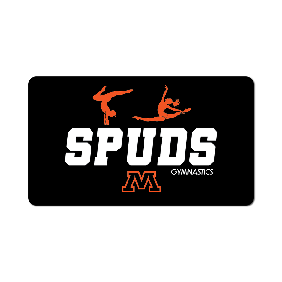 Spuds Gymnastics Decals