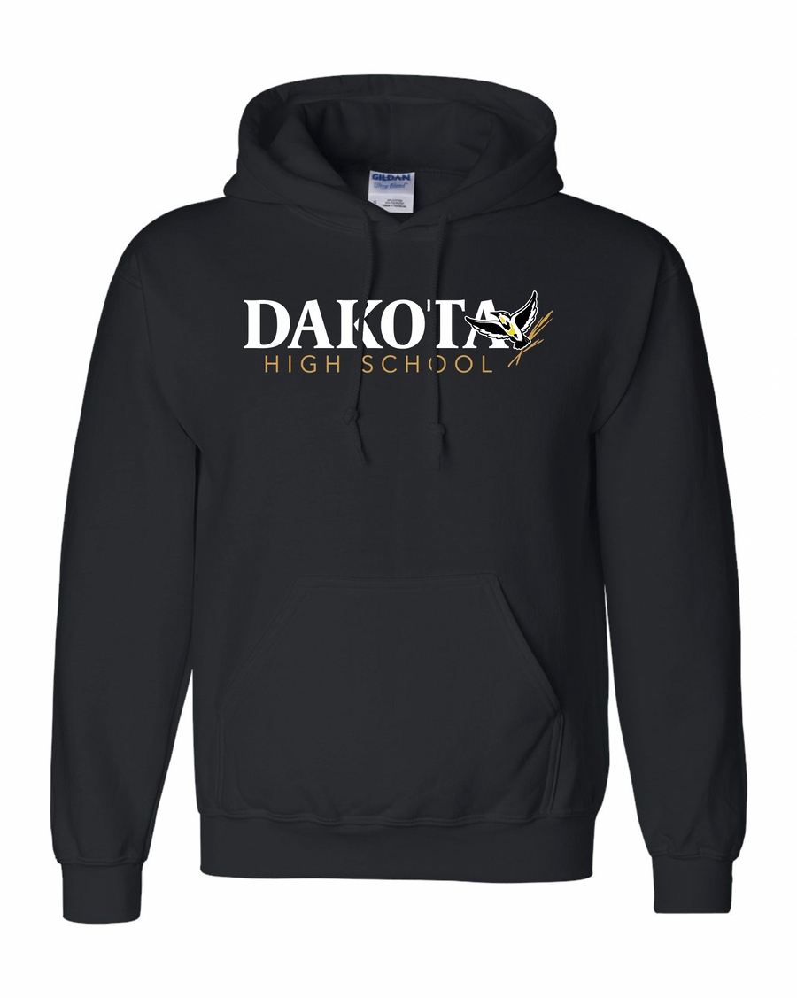 Dakota High School Gildan Dry Blend Hooded Sweatshirt