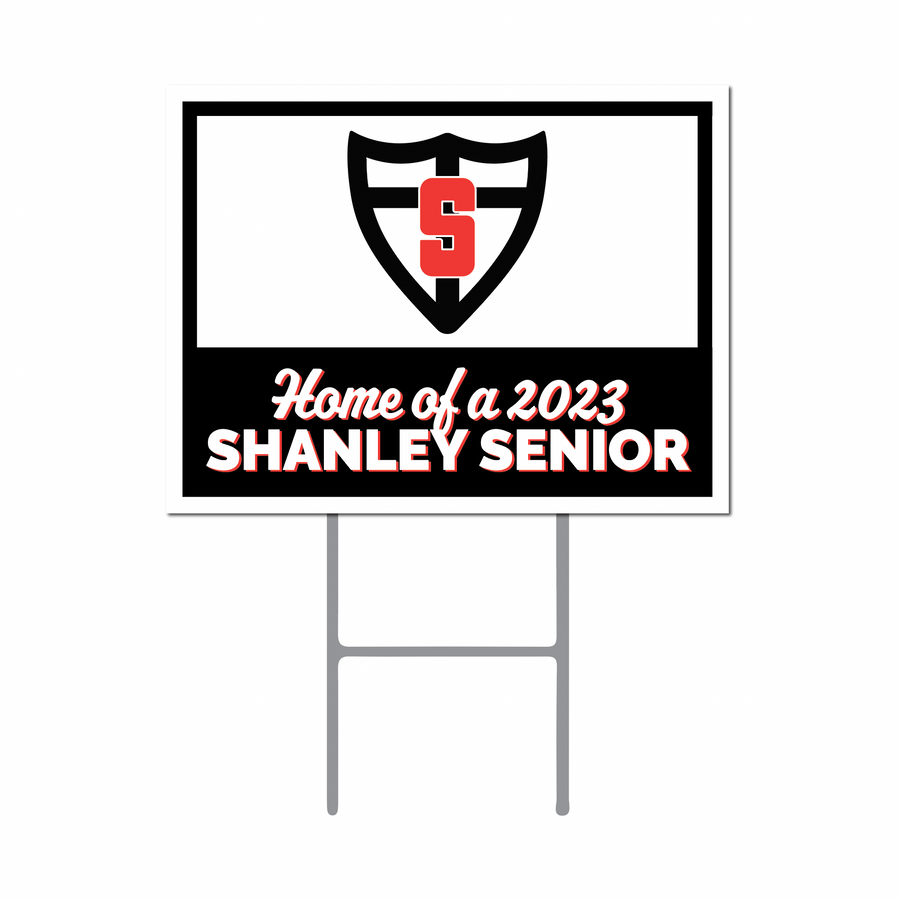 Shanley Senior Yard Sign