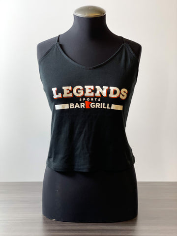 Legends Spaghetti Strap Crop Tank Top
