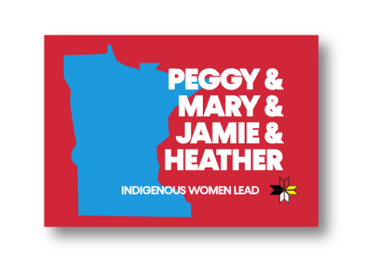 Indigenous Women Lead Sticker