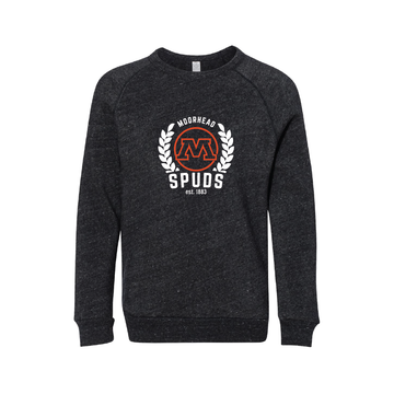 Moorhead Spuds Vintage Youth Crewneck Sweatshirt