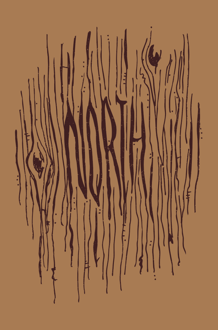 North Wood Sticker