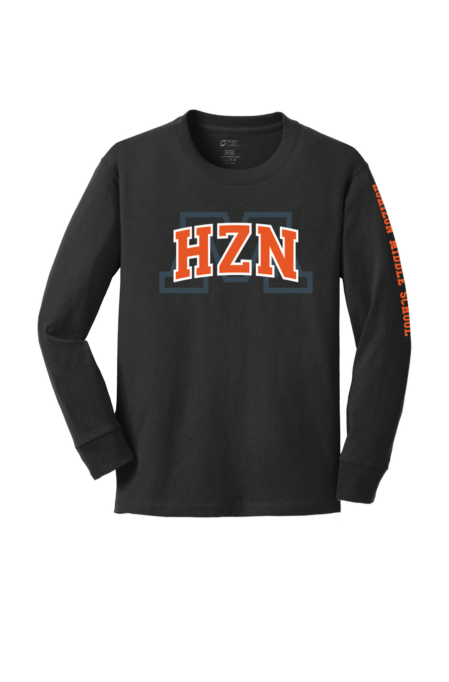 Horizon Middle School Youth Long Sleeve T-Shirt