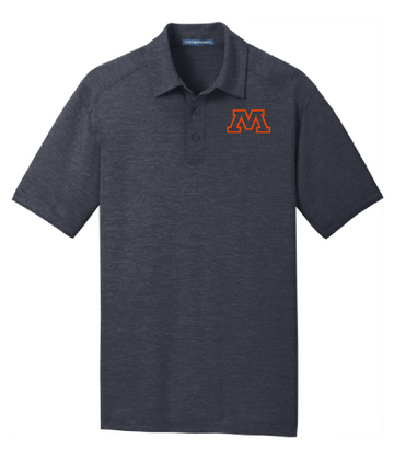 School Gear - Men's Digi Heather Performance Polo K574