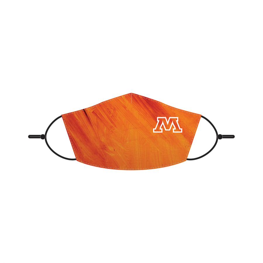 Moorhead Spuds Mask - Orange