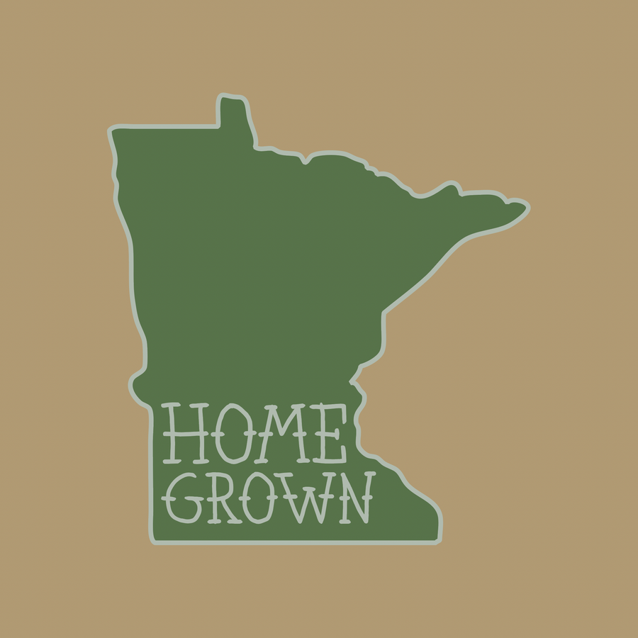 Minnesota Home Grown Sticker