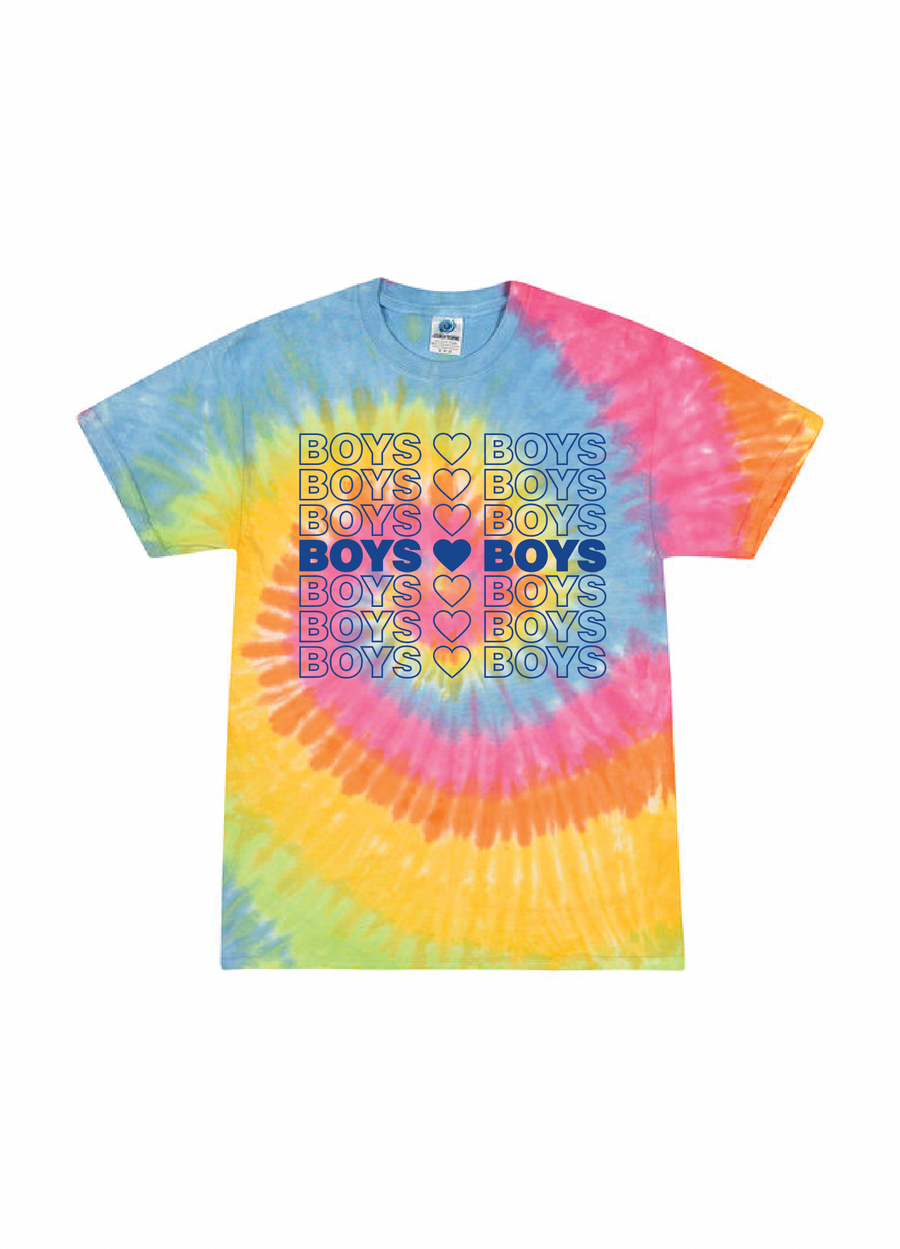 Tie Dye Pride Love Shirt (preorder)