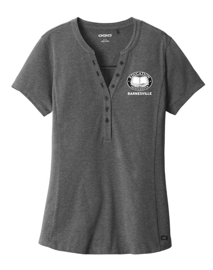 ED MN Barnesville Ladies Tread Henley T-Shirt (Preorder)
